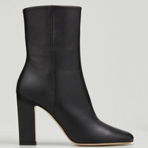 WANDLER - Carly 100mm Lambskin Booties - Picture 1 of 5